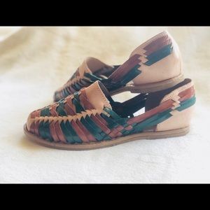 Mexican leather huaraches